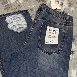 Evident Los Angeles Womens Blue Jeans